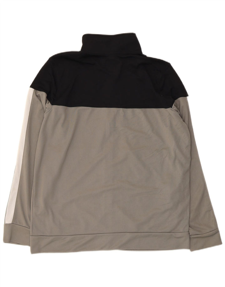 Męska bluza dresowa UNDER ARMOUR, duża, szara, z blokami kolorów