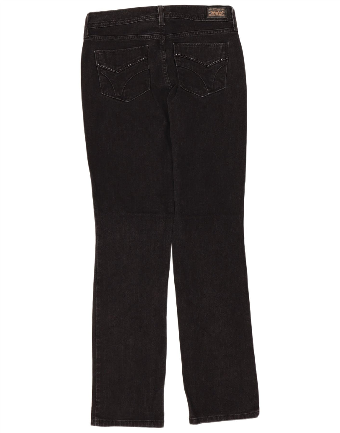 Damskie jeansy LEVI'S 505 Straight US 4 Small W28 L31 Czarna bawełna