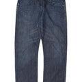 Męskie dżinsy Levi's 501 Straight W38 L30 Granatowa bawełna