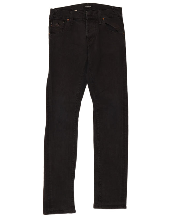 Damskie jeansy Energie Slim W32 L36 Czarna bawełna