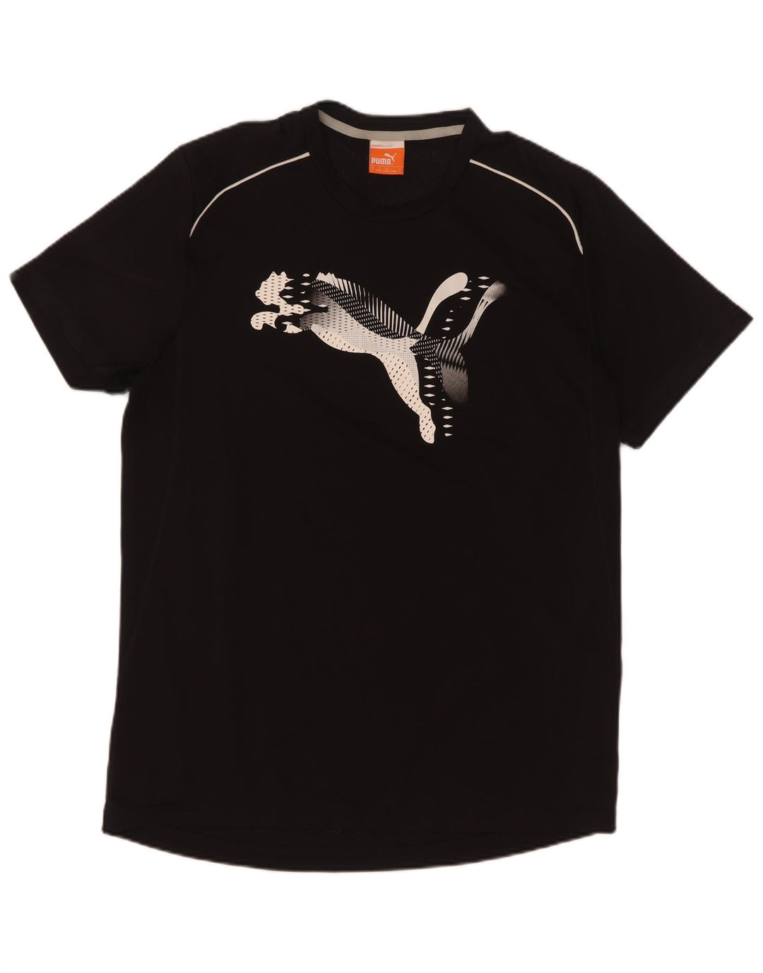 Męski T-shirt z grafiką Puma, duży, czarny poliester