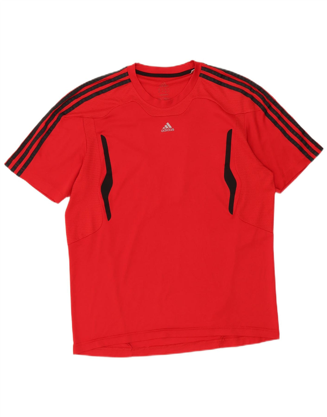 Męska koszulka Adidas 3D Arc, duża, czerwona, poliestrowa