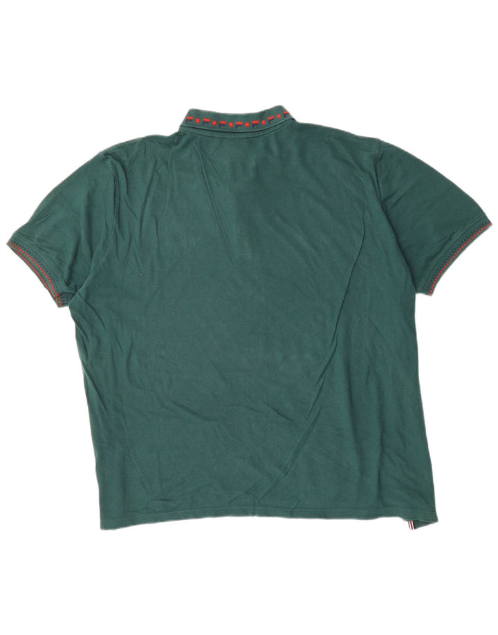 Męska koszulka polo Fila 2XL, zielona bawełna