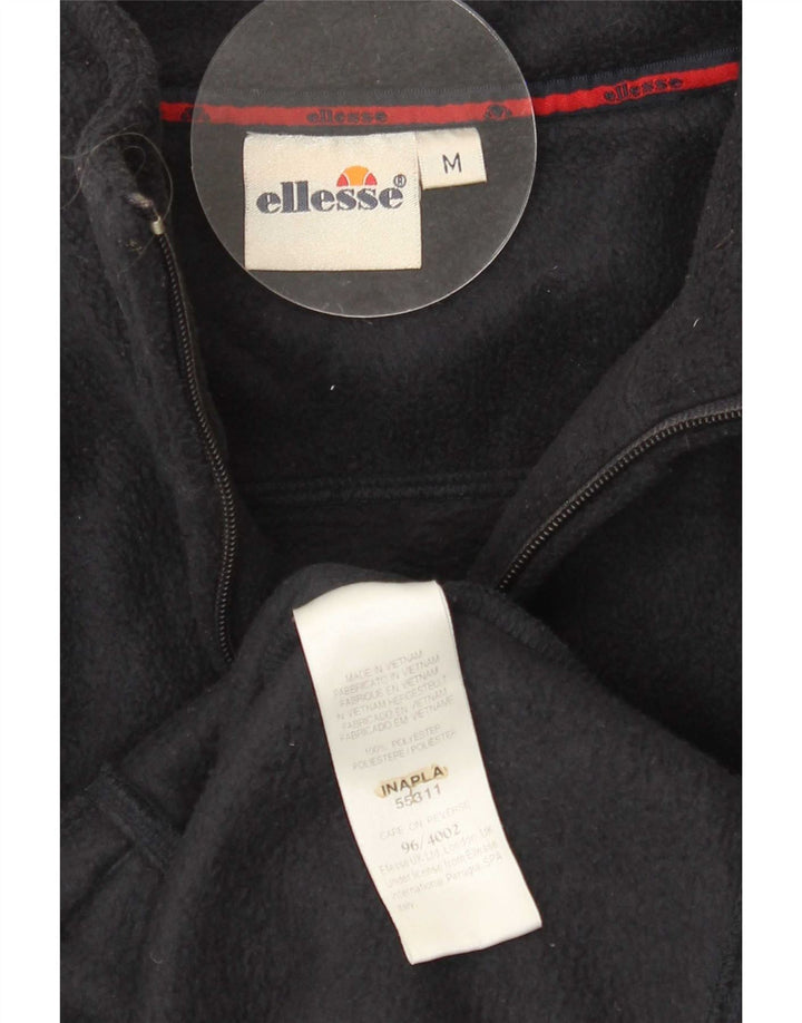 Męska kurtka polarowa Ellesse UK 38, średni granatowy poliester