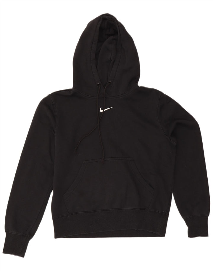 Męska bluza z kapturem Nike, średnia czarna, bawełniana