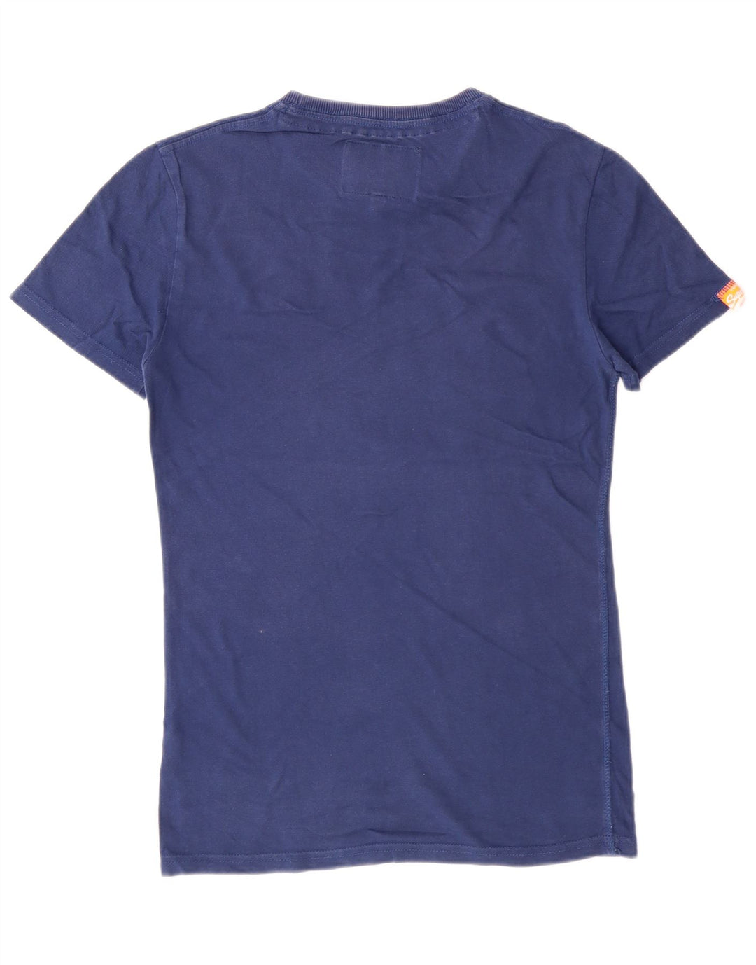 Męski T-shirt z grafiką Superdry Top XS, bawełniany, granatowy