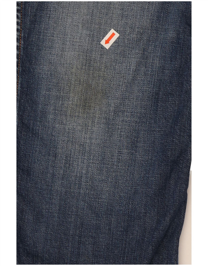Wrangler Męskie Spencer Straight Jeans W34 L29 Niebieskie bawełniane