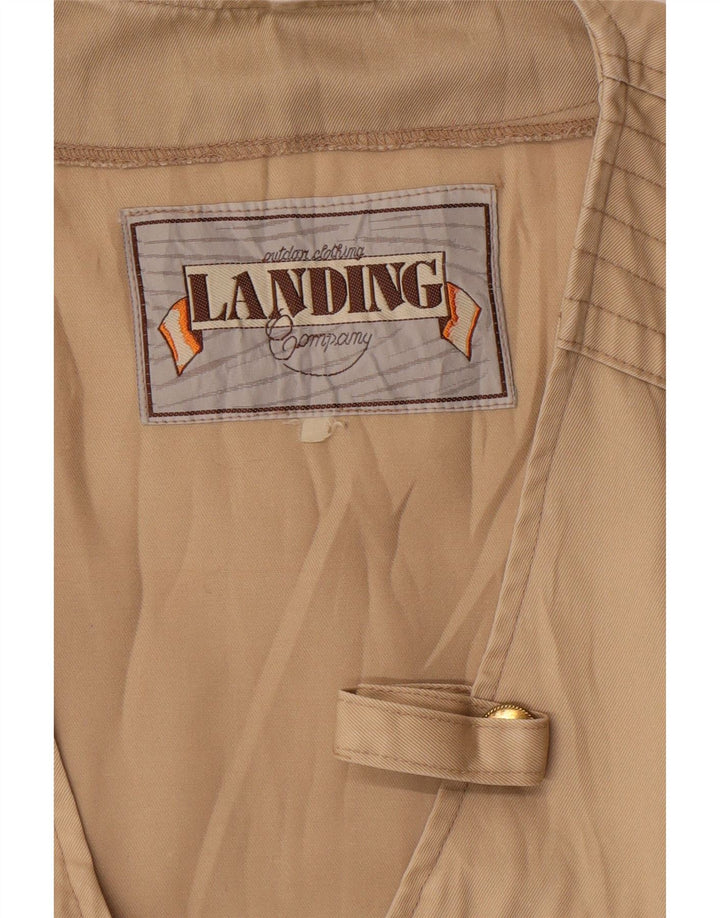 Męska kamizelka użytkowa Vintage UK 42 XL, beżowa