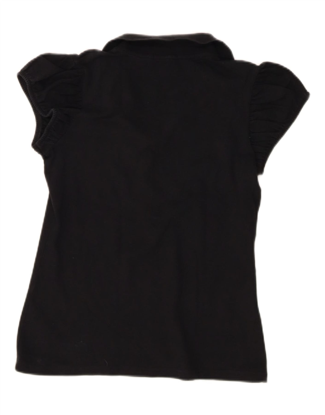 Damska koszulka polo Burberry, średnia czarna, bawełniana