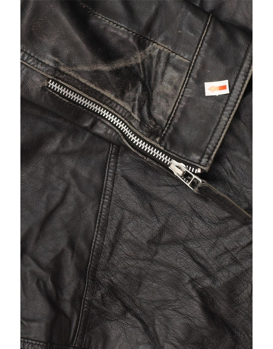 Damska kurtka skórzana motocyklowa Isaco & Kawa IT 44, średnia czarna skóra