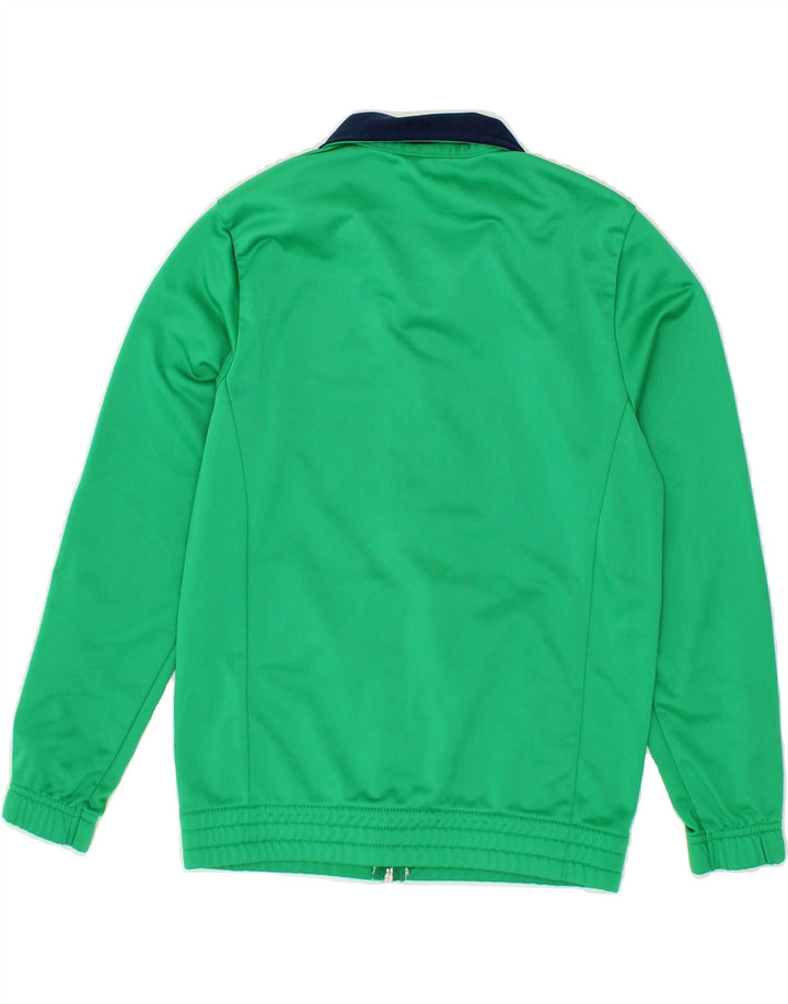 CHAMPION Boys Graphic Tracksuit Top Jacket 9-10 Years Medium Green Vintage Champion and Second-Hand Champion from Messina Hembry 