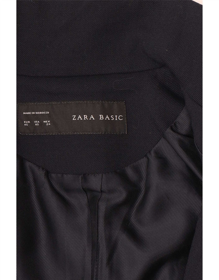 Płaszcz damski Zara UK 6 XS granatowy