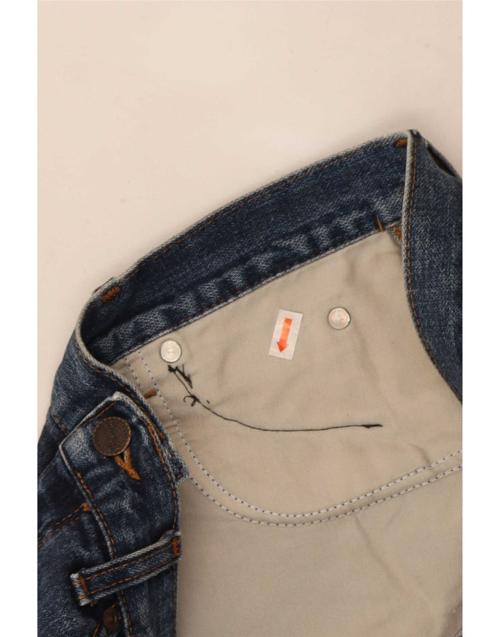 Męskie proste dżinsy Wrangler W30 L31 niebieskie