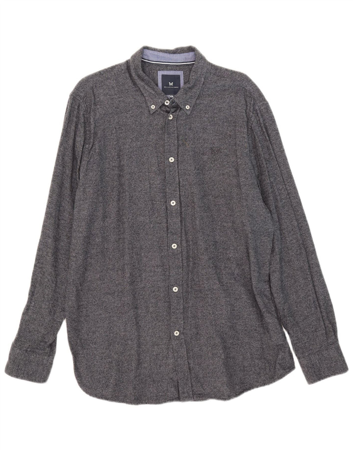 Koszula męska Crew Clothing 2XL Szara bawełna