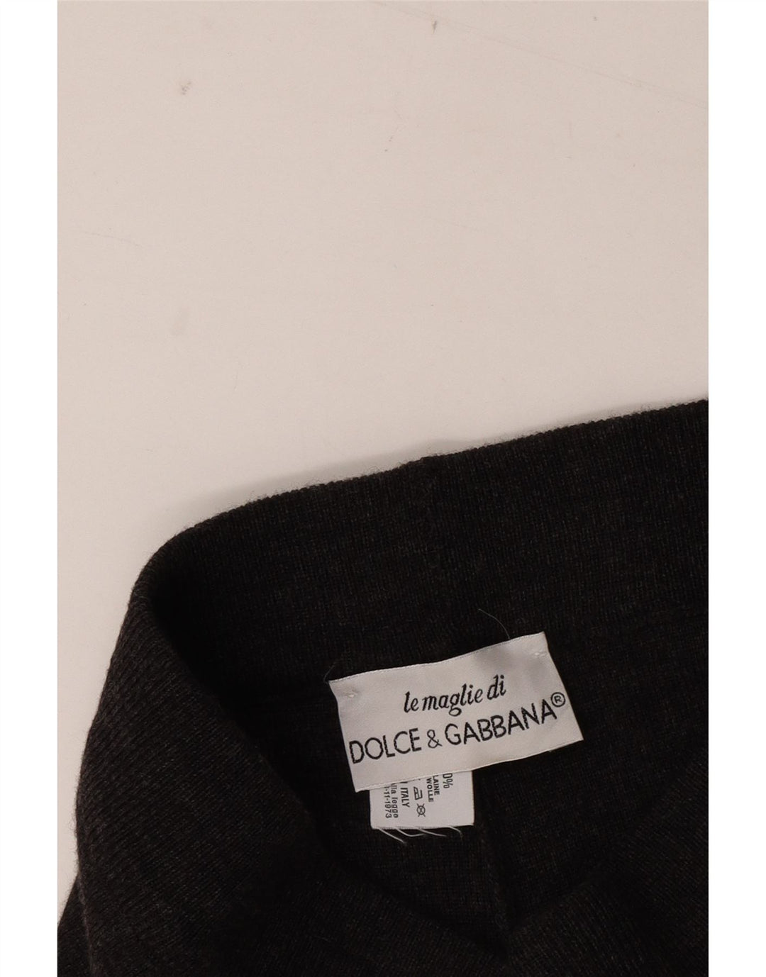 Legginsy damskie Dolce & Gabbana IT 42 Średnio szara wełna