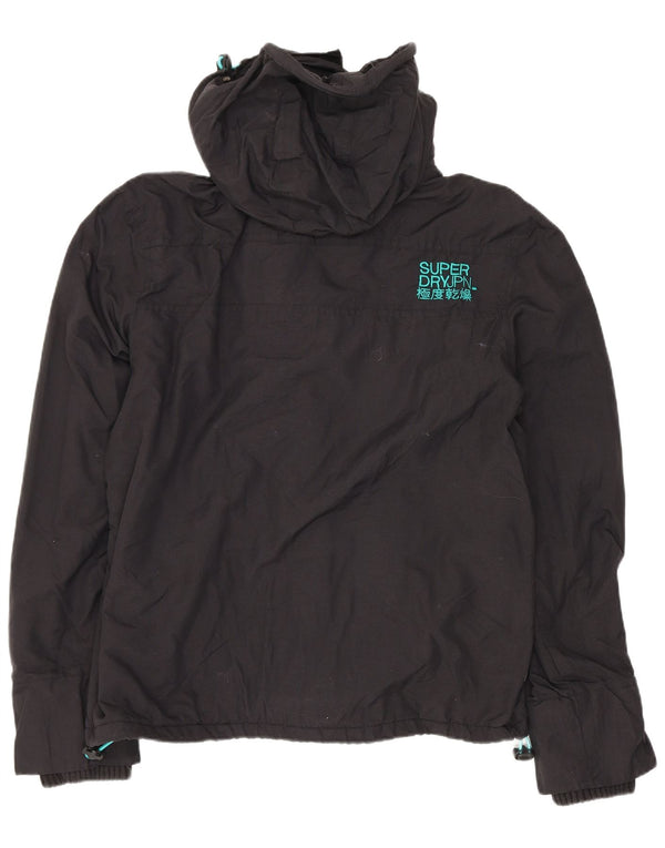 Damska kurtka wiatrówka Superdry The Windcheater Graphic UK 18 XL w kolorze czarnym