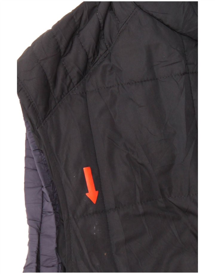 Męska wyściełana kamizelka Massimo Dutti UK 44 2XL Granatowy poliester