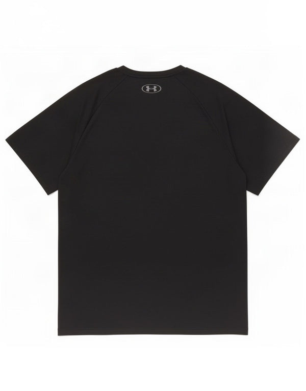 Męski t-shirt Under Armour Heat Gear, duży, czarny, poliestrowy
