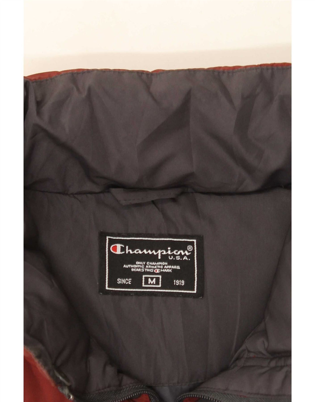Męska wyściełana kamizelka Champion UK 38 Medium Burgundy