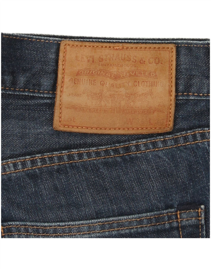 Męskie jeansy Levi's 501 Straight W36 L30 Niebieskie bawełniane