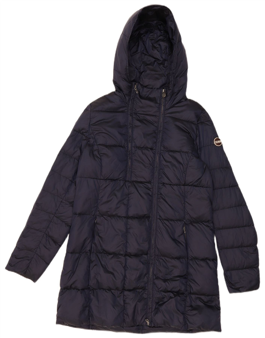 Damski płaszcz z kapturem Colmar IT 48 XL granatowy