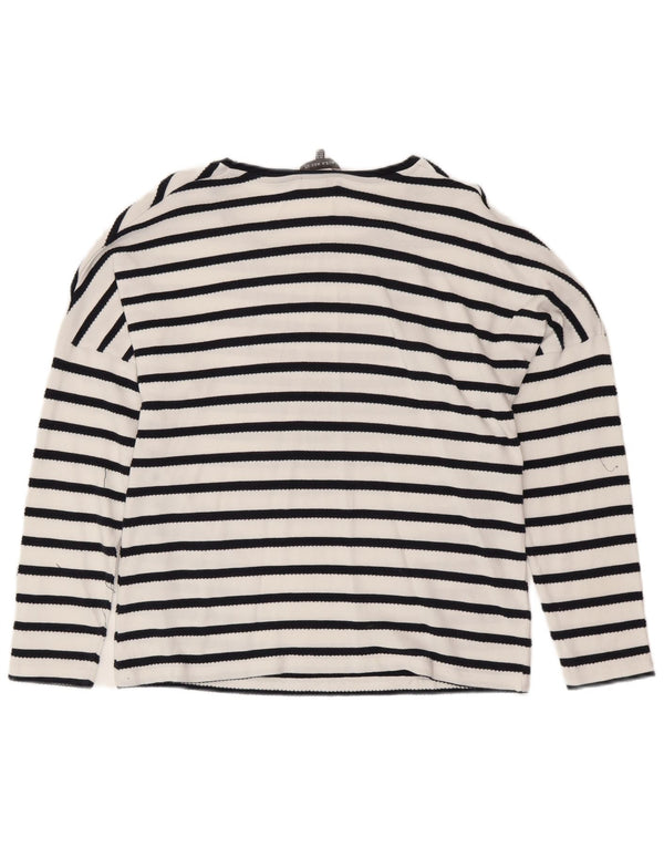 Damska bluzka LAURA ASHLEY UK 16, duża, bawełniana w białe paski