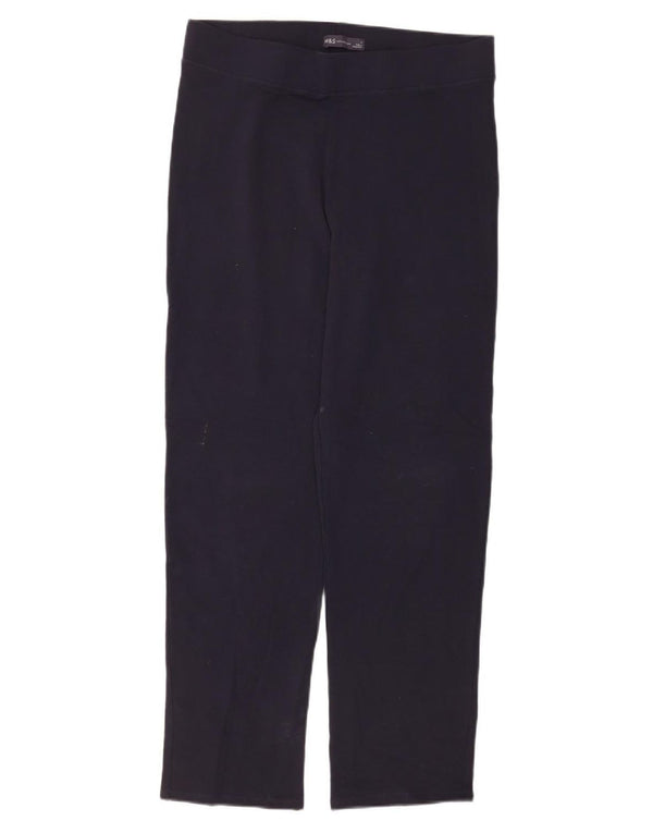 Spodnie dresowe damskie Marks & Spencer UK 14 Large W34 L30 Granatowe