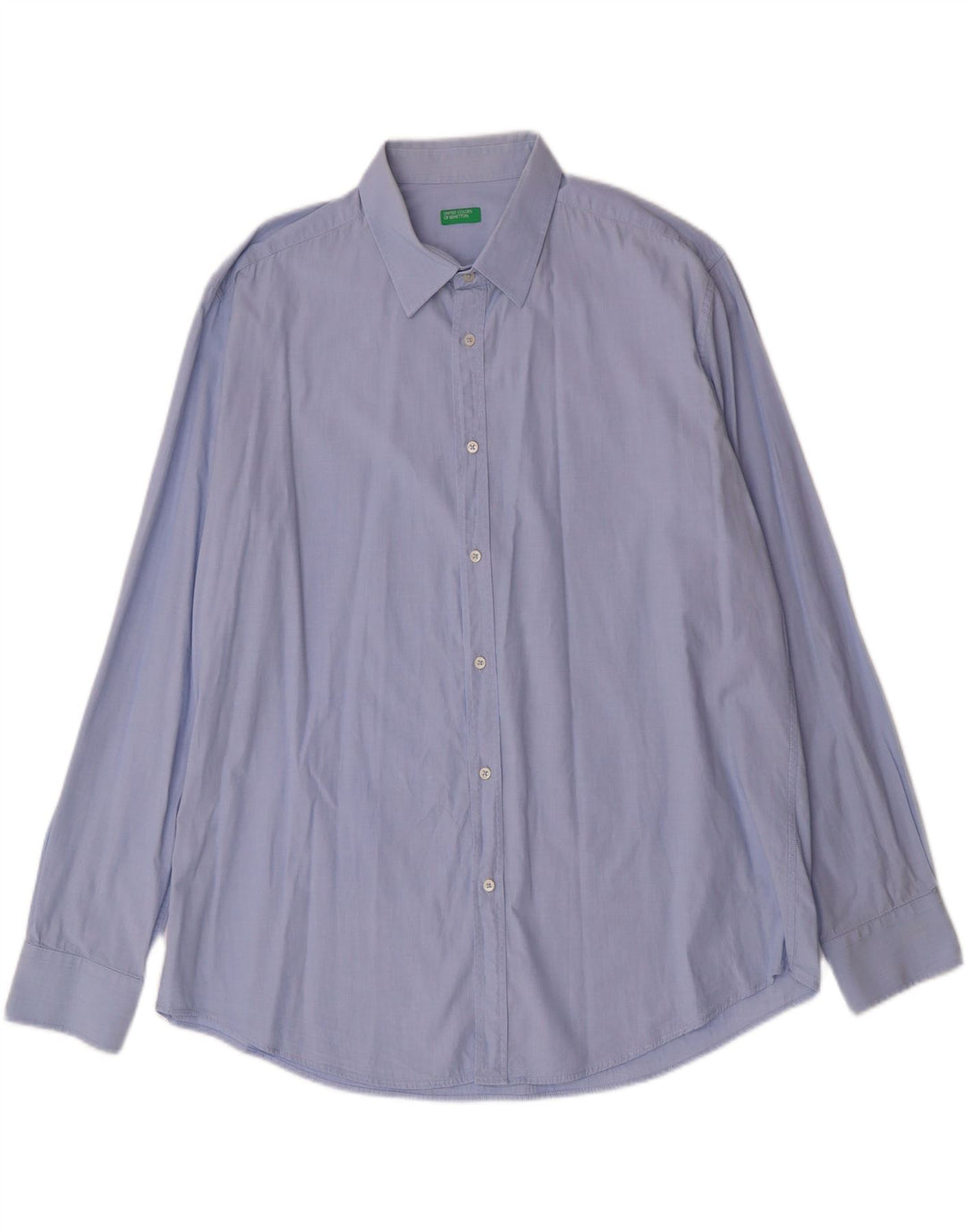 BENETTON Mens Shirt XL Blue