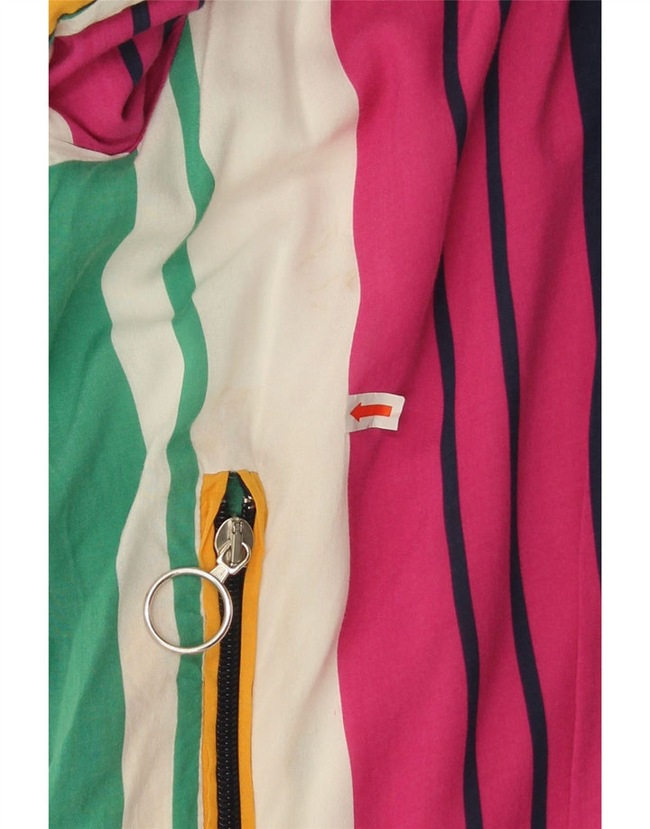 Męska kurtka bomberka Zara UK 42 XL w wielokolorowe paski