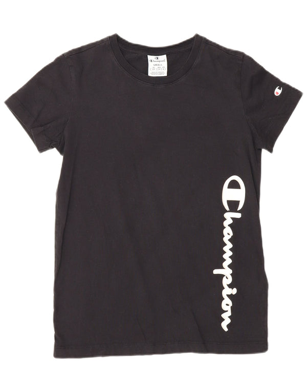 Damska koszulka graficzna Champion Top UK 10 Small Black