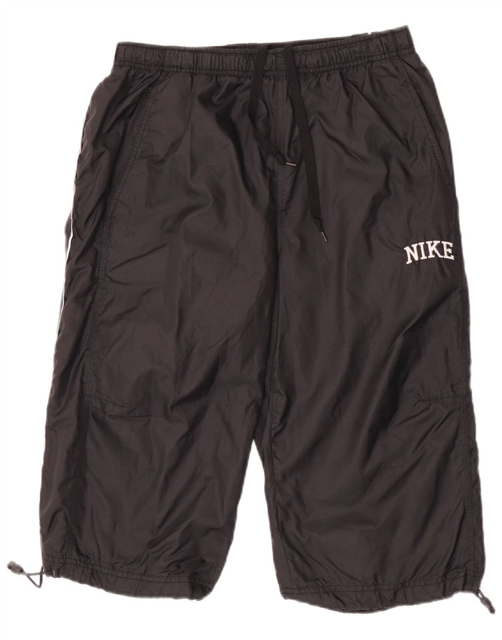 Męskie spodenki sportowe Nike Bermudy, średnio czarne