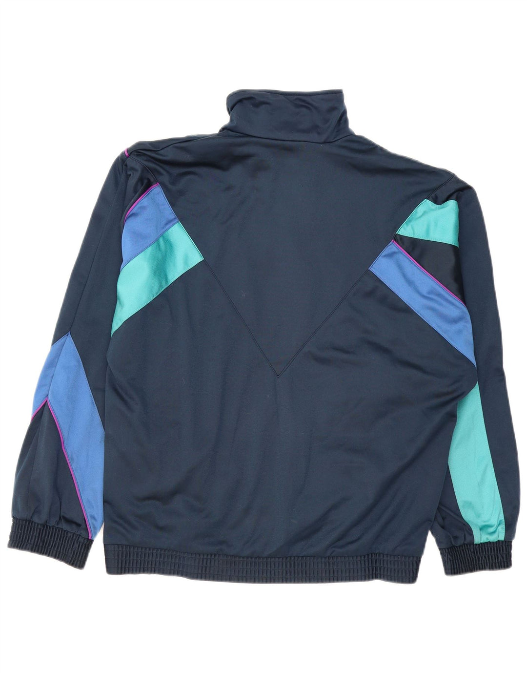 Męska kurtka dresowa Lotto, duża, granatowa, z blokami kolorów