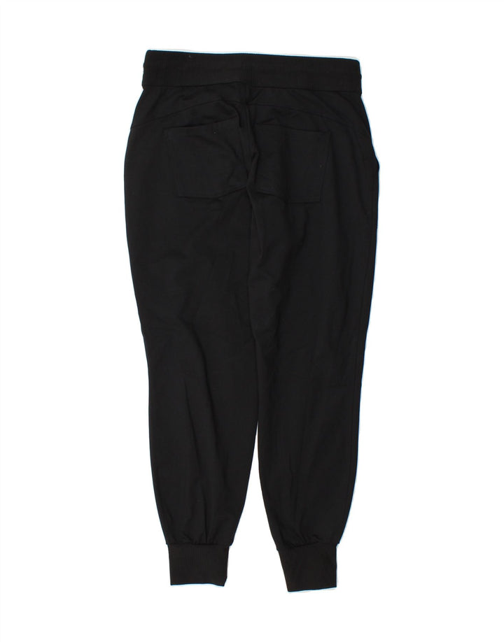 ATHLETA Womens Tracksuit Trousers Joggers UK 6 XS  Black Polyester Vintage Athleta and Second-Hand Athleta from Messina Hembry 