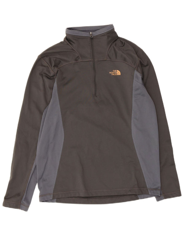 Męski dres z zamkiem błyskawicznym The North Face w kolorze średnioszarym