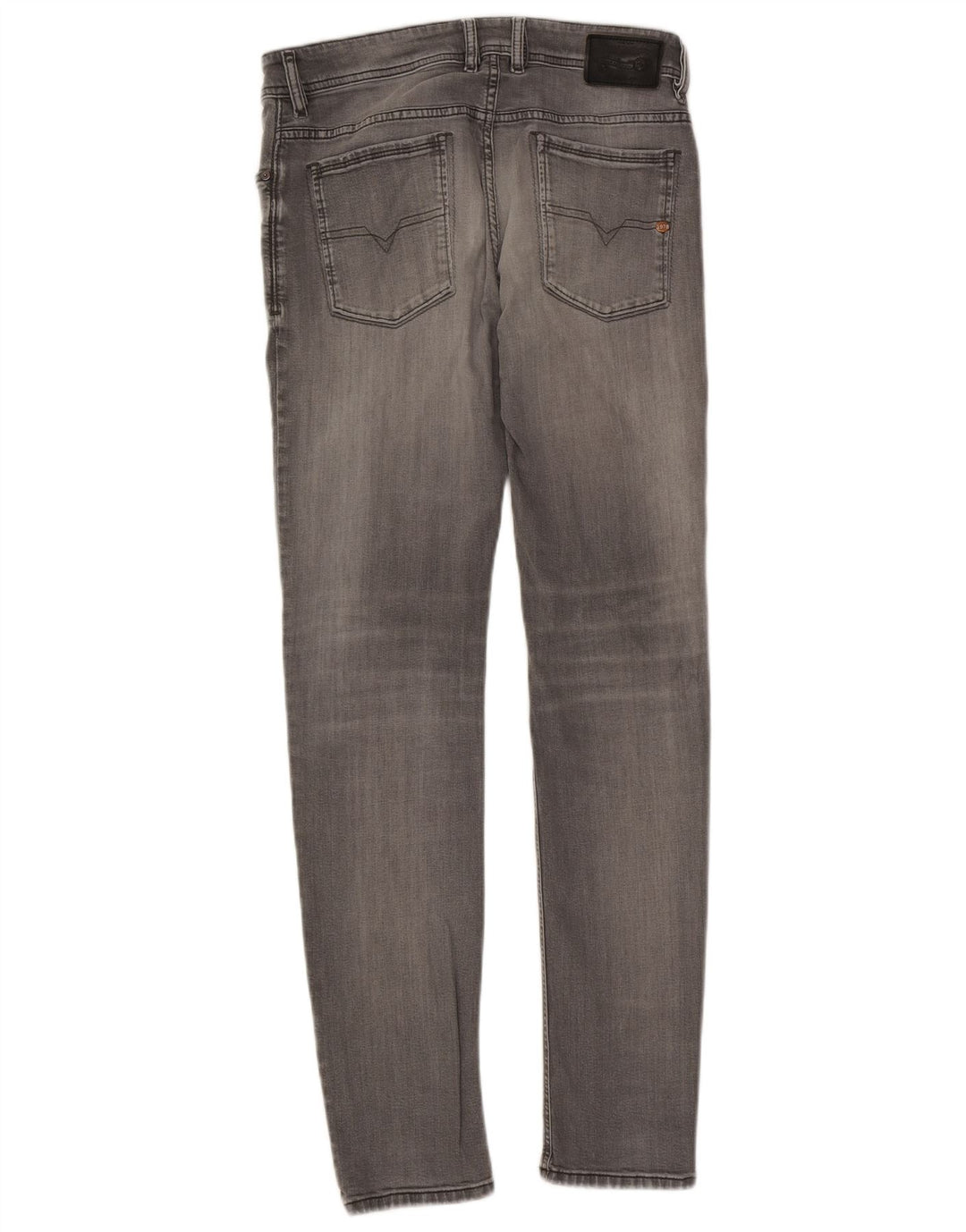 Diesel Męskie Sleenker Slim Jeans W32 L32 Szara bawełna