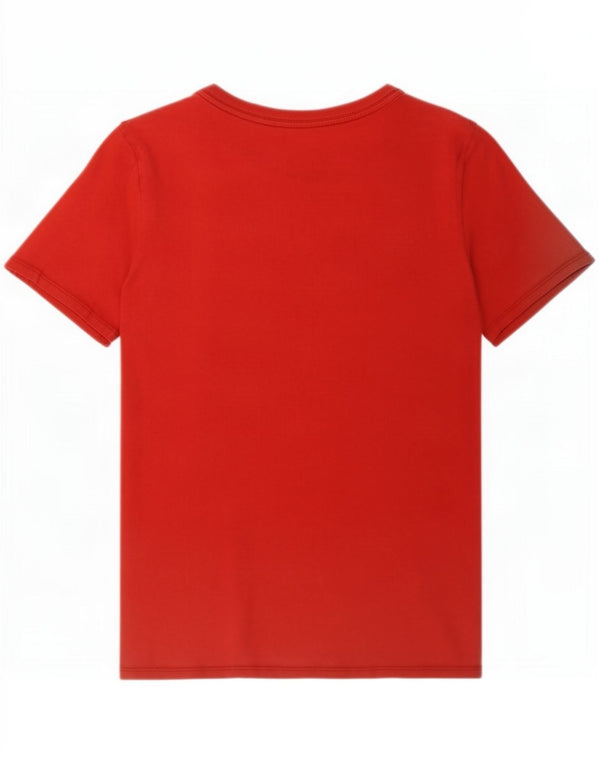 Chłopięcy T-shirt Nike o sportowym kroju z grafiką, 13-14 lat XL, czerwony, bawełniany