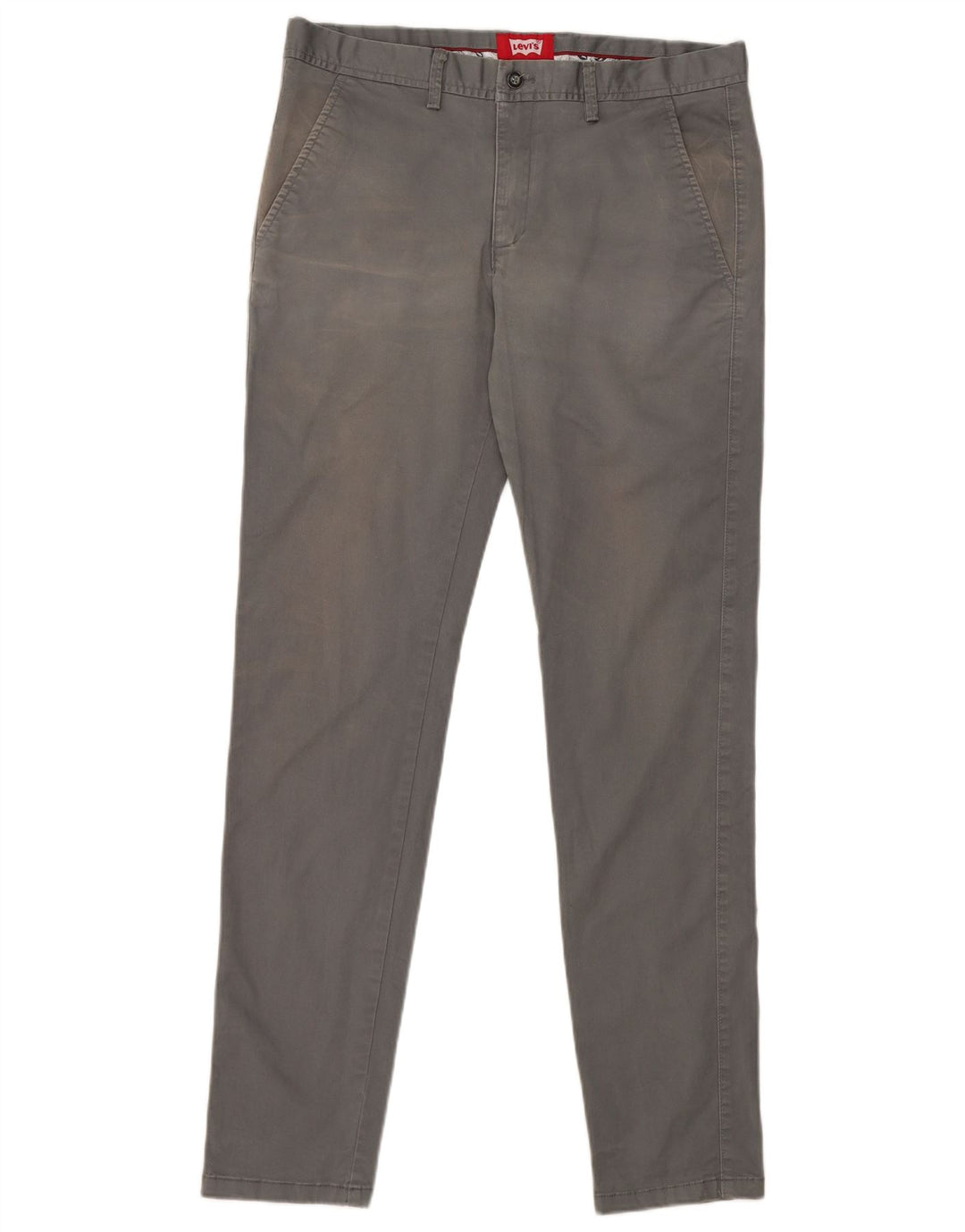Męskie spodnie typu slim chino Levi's W32 L30 szare