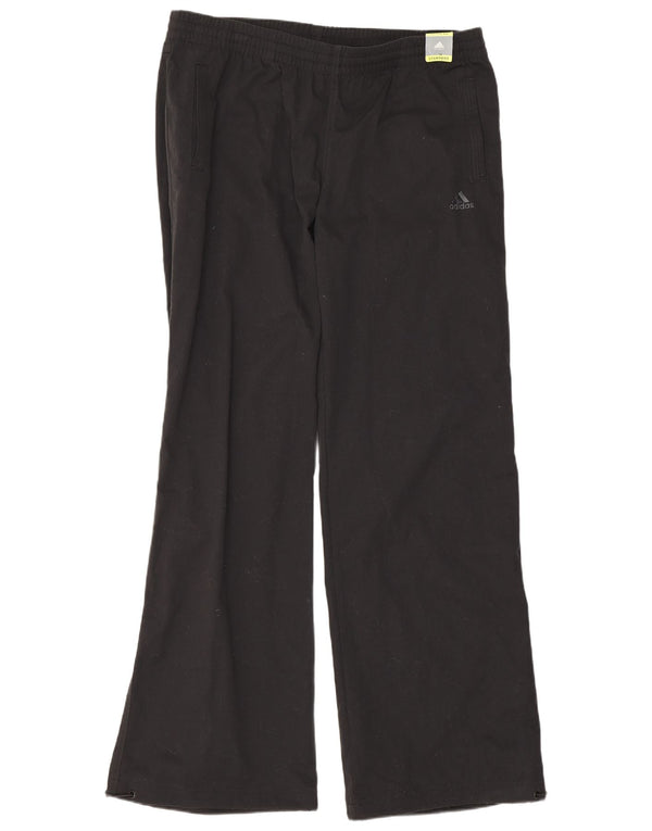 Spodnie Adidas Damskie Climalite Regular Bootcut UK 16 Duże W34 L31 Czarne