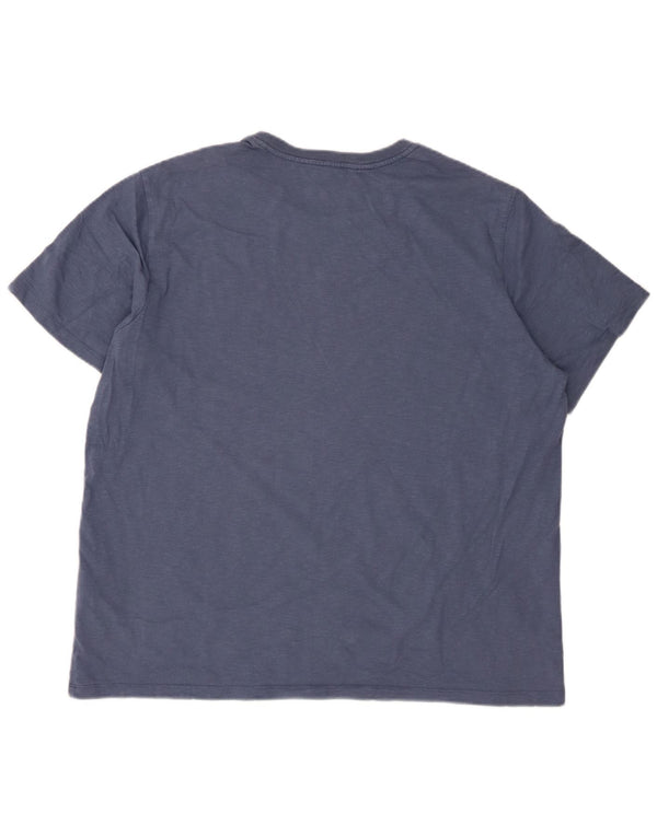 Męska koszulka standardowa Levi's Top XL, granatowa, nakrapiana bawełna