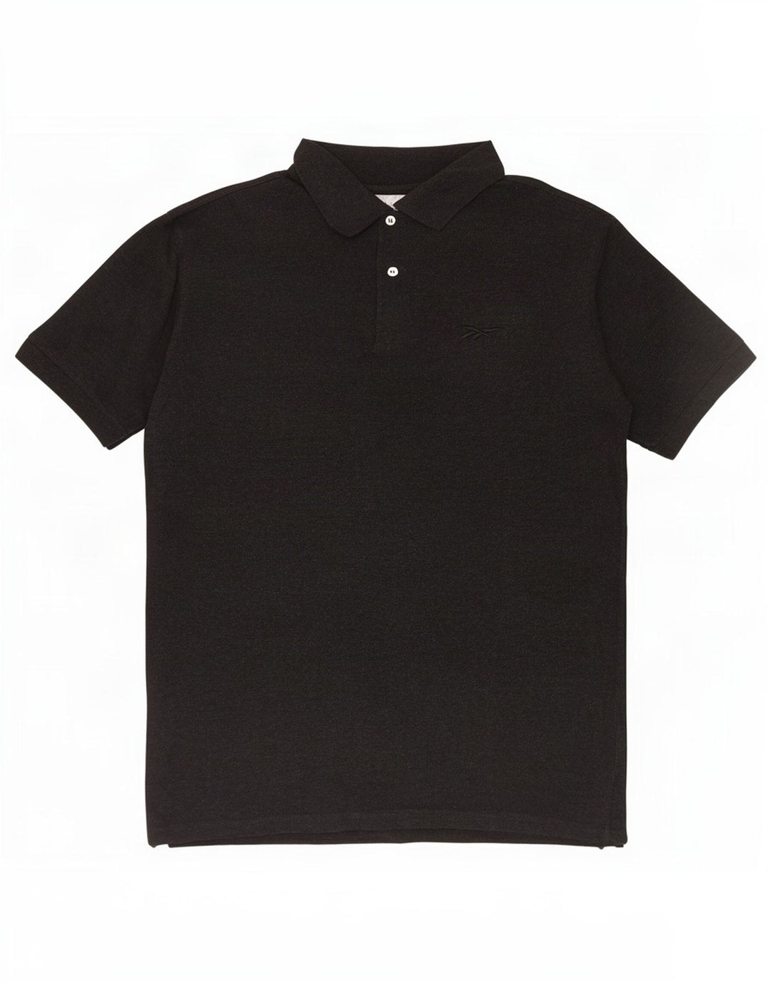 Męska koszulka polo Reebok, duża, czarna, bawełniana