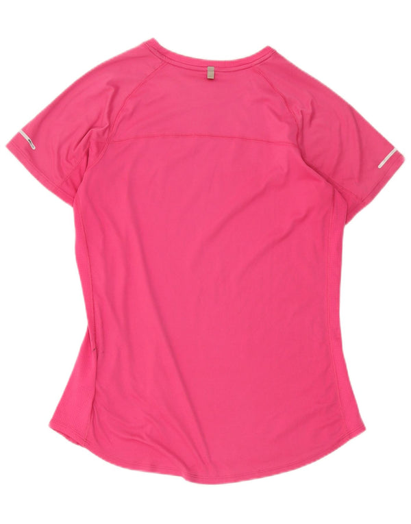 Damska koszulka Nike Dri Fit Top UK 14, średni różowy poliester