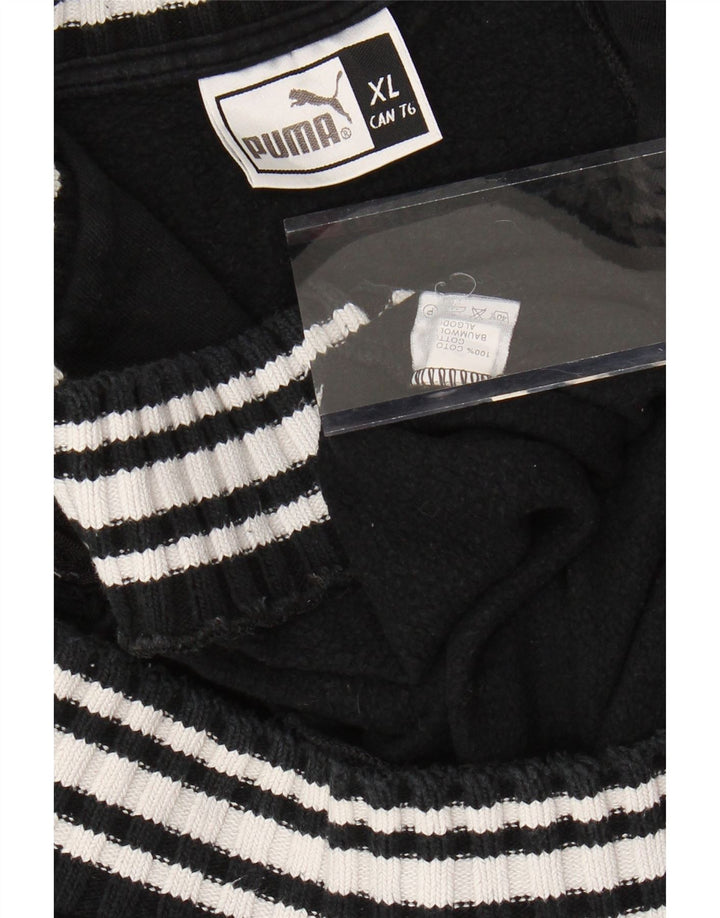 Damska kurtka dresowa PUMA UK 18 XL, czarna bawełna