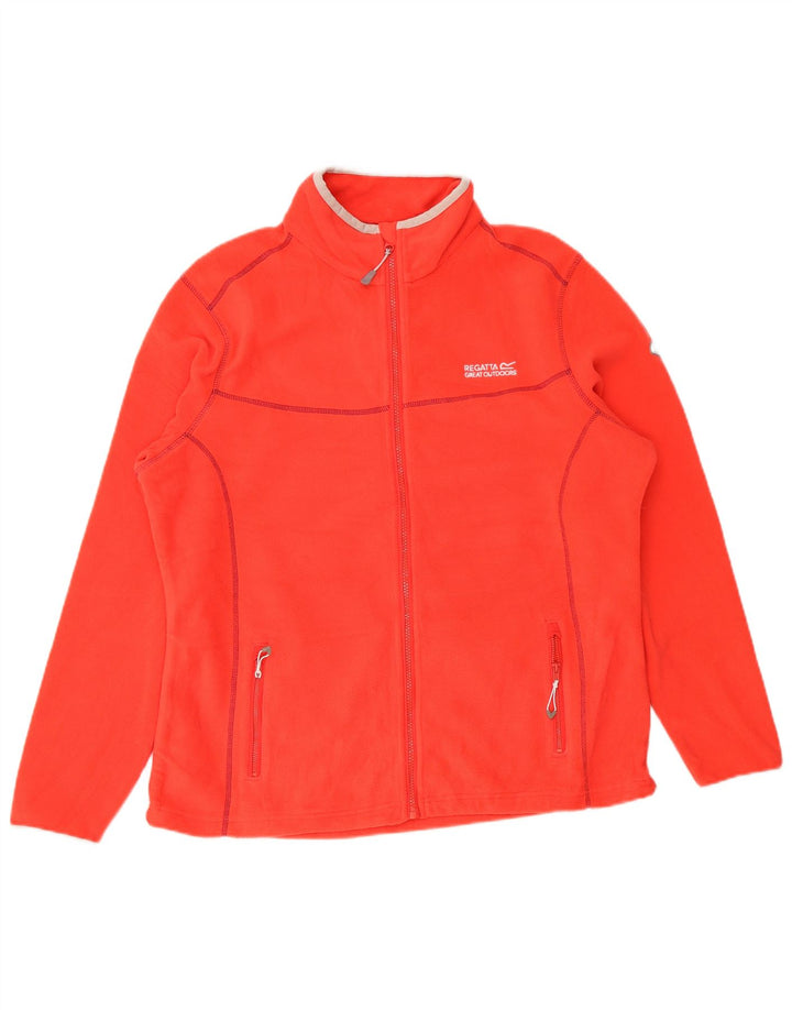 Damska bluza dresowa Regatta z polaru UK 18 XL, czerwona, poliester