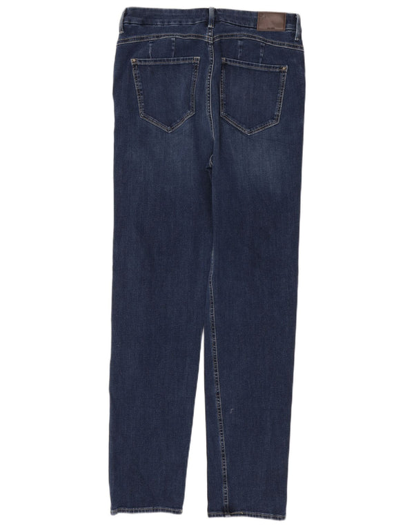 Marks & Spencer Damskie Sienna Straight Jeans UK 14 Duże W32 L31 Granatowe
