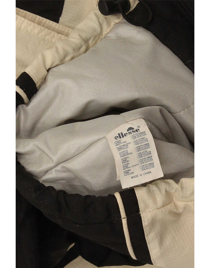 Damska kurtka wiatrówka oversize Ellesse UK 10 Small Black Colorblock