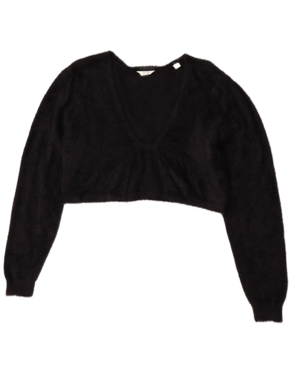 Sweter damski Jack Wills Bolero UK 12, średni czarny, bawełniany