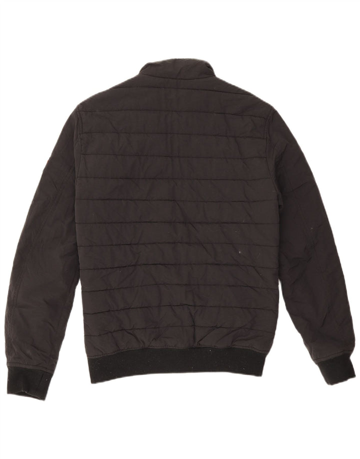 SUPERDRY Męska ocieplana kurtka UK 36 Small Black Nylon