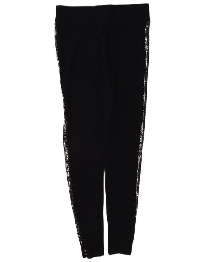 Legginsy damskie Marks & Spencer UK 10 Small, czarna wiskoza