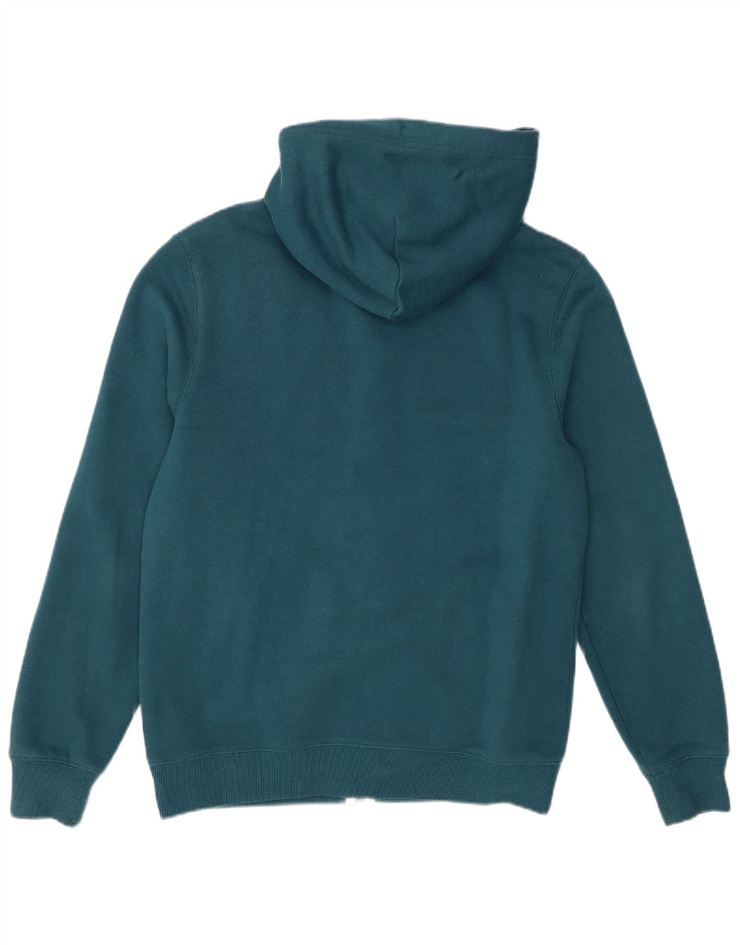 Męski sweter z kapturem i zamkiem Jack Wills, średni turkusowy, bawełniany