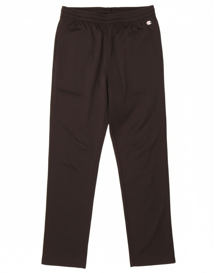 CHAMPION Womens Tracksuit Trousers UK 6 XS  Black Polyester